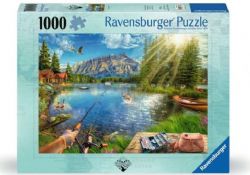 RAVENSBURGER CASSE-TÊTE 1000 PIÈCES - LA VIE AU LAC #12000877